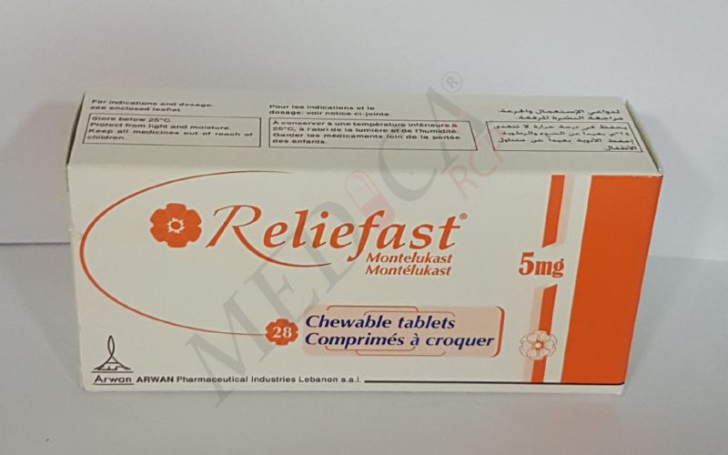Reliefast Tablets 5mg